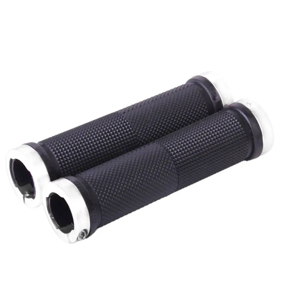 1 Pair Bicycle Double Lock MTB Cycling Handle Bar Grips Hand Cover Anti-slip Bicycle Handlebar Grips Bike Accessories 
1 Pair Bicycle Double Lock MTB Cycling Handle Bar Grips Hand Cover Anti-slip Bicycle Handlebar Grips Bike Accessories