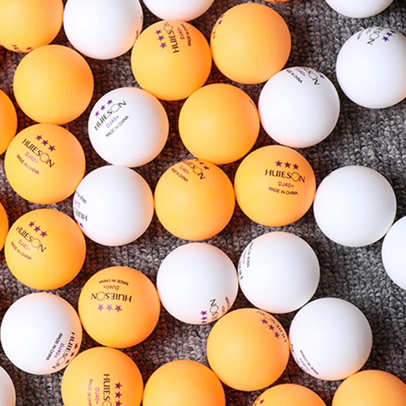 Huieson Ping Pong Balls 3 Stars DJ 40+ ABS New Table Tennis Balls 100/50/30/15 Pack
Huieson Ping Pong Balls 3 Stars DJ 40+ ABS New Table Tennis Balls 100/50/30/15 Pack