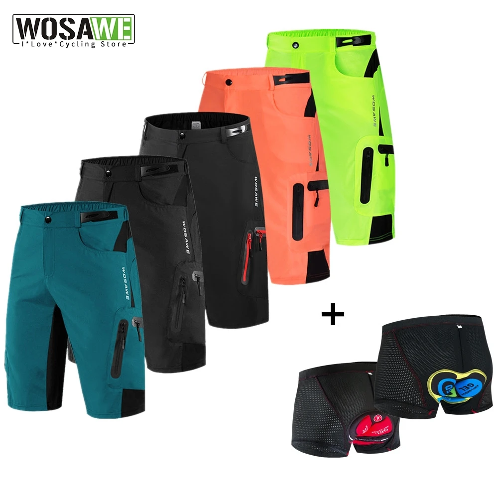 WOSAWE Men Cycling Shorts Outdoor Sports MTB Shorts Multi-Pocket Racing Bike Loose Downhill Shorts Breathable Cycling Underwear
WOSAWE Men Cycling Shorts Outdoor Sports MTB Shorts Multi-Pocket Racing Bike Loose Downhill Shorts Breathable Cycling Underwear