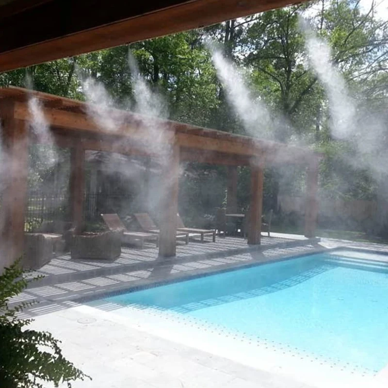 Mist System Kit, 1/4 inch Outdoor 50Feet Misting System for Patio, Lawn, Garden
Mist System Kit, 1/4 inch Outdoor 50Feet Misting System for Patio, Lawn, Garden