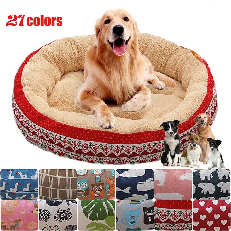 Super Soft Dog Bed Plush Print Cat Mat Dog Beds For Large Dogs Bed Labradors House Round Cushion Pet Product
Super Soft Dog Bed Plush Print Cat Mat Dog Beds For Large Dogs Bed Labradors House Round Cushion Pet Product
