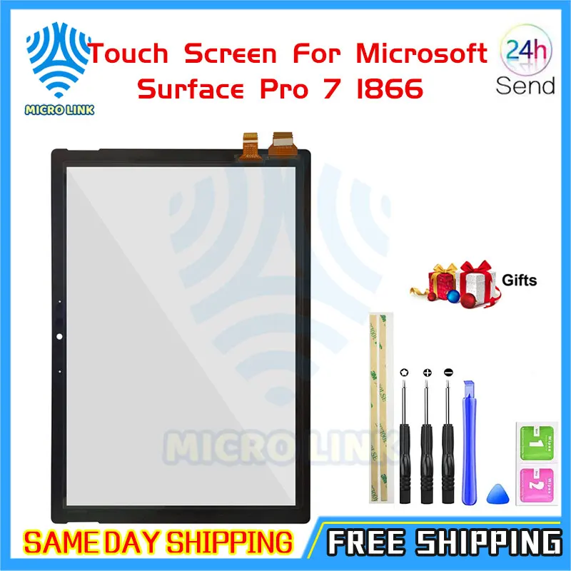 NEW Touch Screen Replacement For Microsoft Surface Pro 7 1866 Tablet Touch Panel Digitizer Front Glass For Surface pro7 screen
NEW Touch Screen Replacement For Microsoft Surface Pro 7 1866 Tablet Touch Panel Digitizer Front Glass For Surface pro7 screen