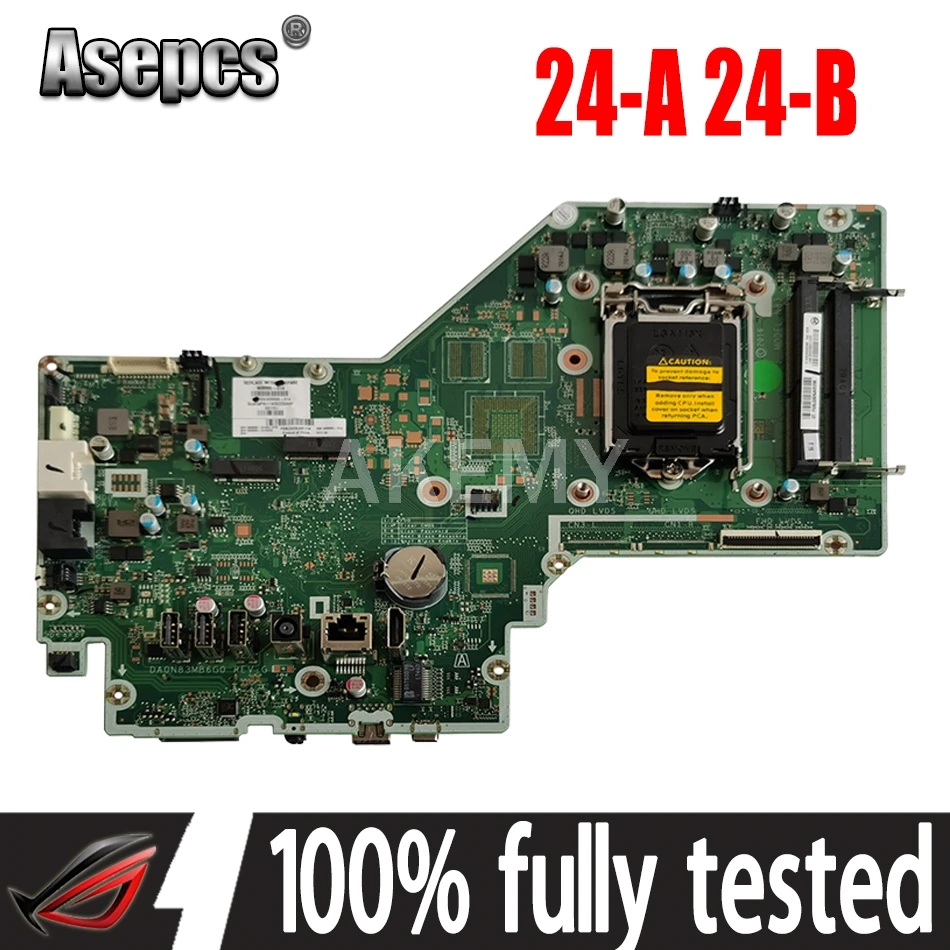 AKemy для HP 27-A010 27-A 27 материнская плата для ноутбука 908382-604 908382-004 908382-003 DA0N83MB6G0 100% полностью протестировано 
AKemy для HP 27-A010 27-A 27 материнская плата для ноутбука 908382-604 908382-004 908382-003 DA0N83MB6G0 100% полностью протестировано