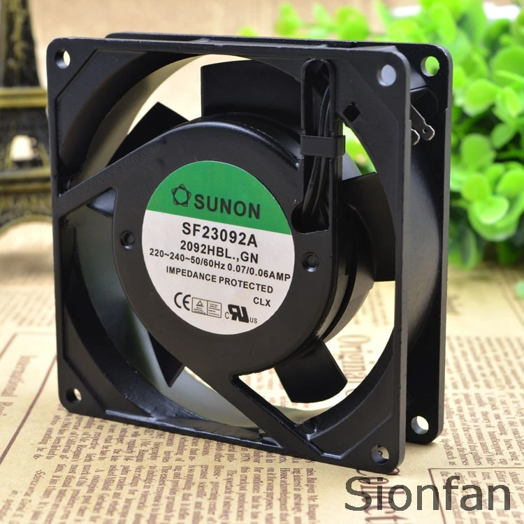Для Тайвань Цзяньцзюнь SUNON SF23092A 2092HBL.GN 9225 220V Вентилятор охлаждения рекламные