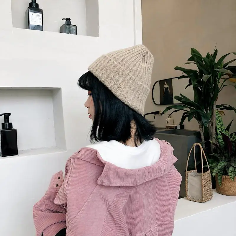 Новинка 2018 вязаная шапка шапки для женщин и мужчин зимние модные женские теплая