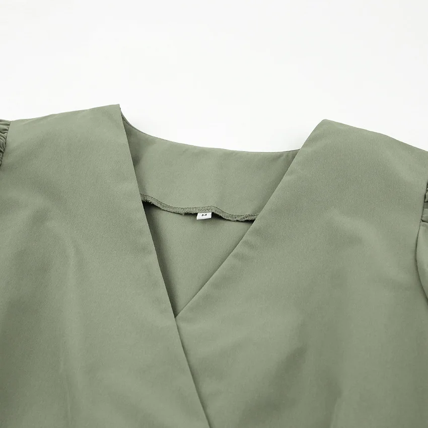 2021 Elegant Women Dress Casual Loose V-Neck Lantern Sleeve Patchwork Spring Autumn Office Lady Dresses With Belt 120995WZA
2021 Elegant Women Dress Casual Loose V-Neck Lantern Sleeve Patchwork Spring Autumn Office Lady Dresses With Belt 120995WZA
