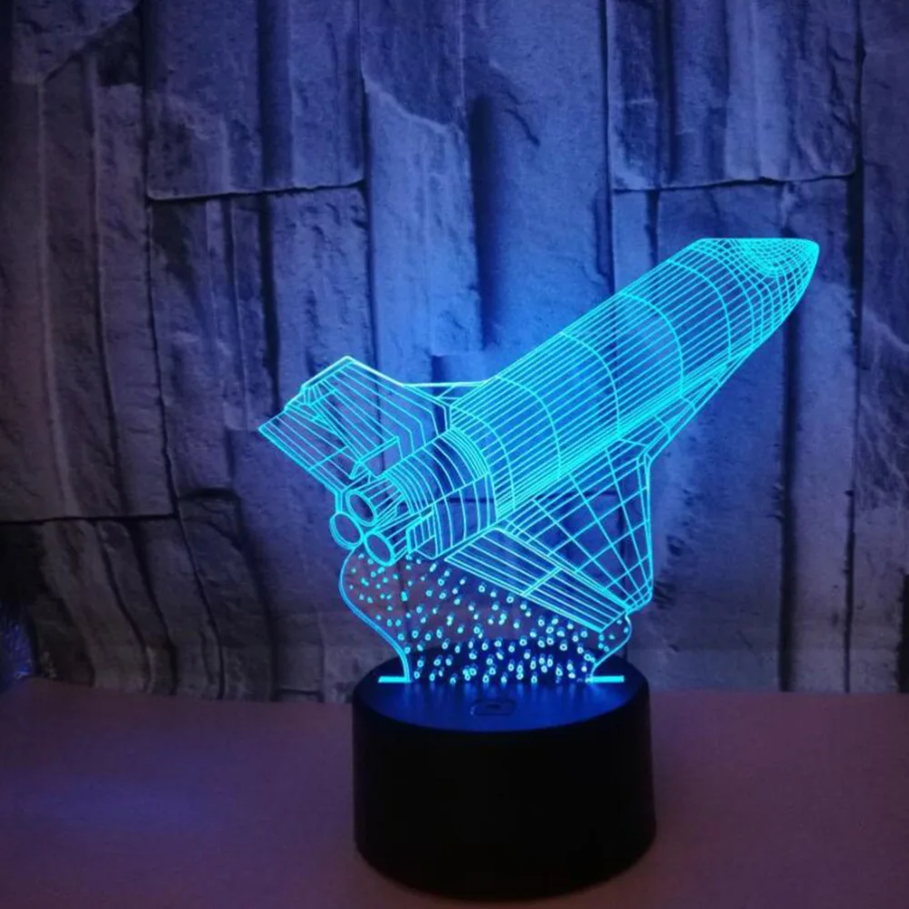 3D Night Light 7 Color Change Touch Control 3D Table Lamp LED Kids Room Kids Lighting Acrylic 3D Illusion LED Light witho
3D Night Light 7 Color Change Touch Control 3D Table Lamp LED Kids Room Kids Lighting Acrylic 3D Illusion LED Light witho