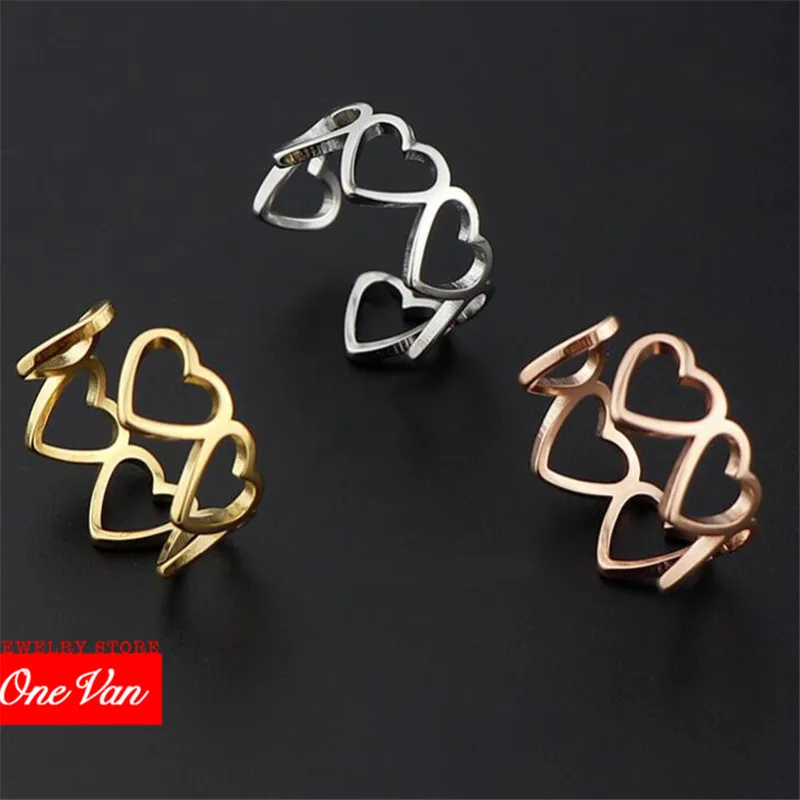 2020 NEW Titanium steelHollow love opening Fashion Rings Female Ring Big Large Retro Vintage Golden Gothic Women Jewelry
2020 NEW Titanium steelHollow love opening Fashion Rings Female Ring Big Large Retro Vintage Golden Gothic Women Jewelry