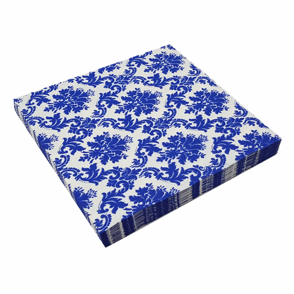 2 packs/set vintage napkin paper elegant tissue blue flower decoupage wedding birthday party decor beautiful serviettes towel
2 packs/set vintage napkin paper elegant tissue blue flower decoupage wedding birthday party decor beautiful serviettes towel