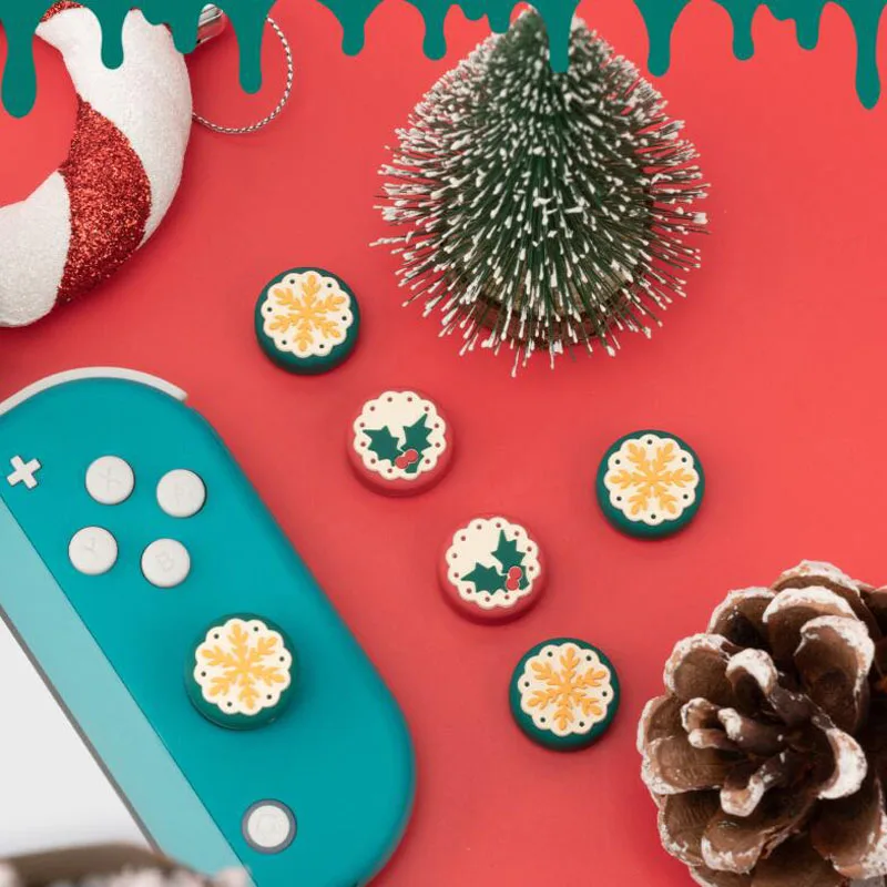 Christmas Gift Thumb Stick Grip Cap Joystick Protective Cover For Nintendo Switch NS Lite Joy-con Controller Thumbstick Case
Christmas Gift Thumb Stick Grip Cap Joystick Protective Cover For Nintendo Switch NS Lite Joy-con Controller Thumbstick Case