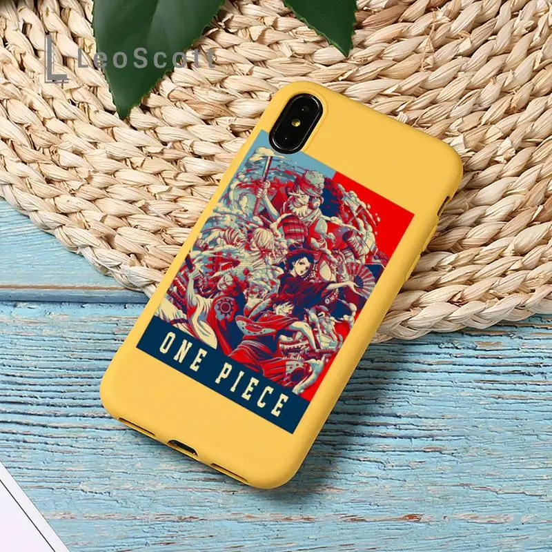 ONE PIECE Anime Cartoon Phone Case Yellow Candy Color for iPhone 11 12 mini pro XS MAX 8 7 6 6S Plus X SE 2020 XR
ONE PIECE Anime Cartoon Phone Case Yellow Candy Color for iPhone 11 12 mini pro XS MAX 8 7 6 6S Plus X SE 2020 XR