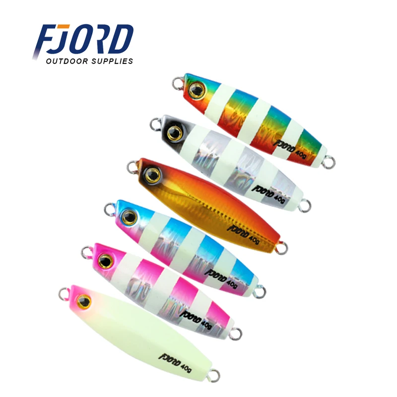FJORD Metal Jigs 30g 40g 60g Saltwater Sinking Swimbait Strong Hook High Quality Single Hook Fishing Supplies Accessories
FJORD Metal Jigs 30g 40g 60g Saltwater Sinking Swimbait Strong Hook High Quality Single Hook Fishing Supplies Accessories