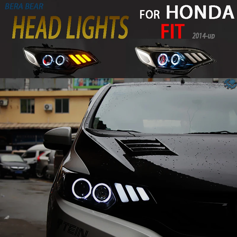 BERA медведь стайлинга автомобилей светодиодные фары для Honda Fit фары 2014 - 2018 LED DRL ходовые фары, аксессуары для автомобиля задний фонарь/10 кг
BERA медведь стайлинга автомобилей светодиодные фары для Honda Fit фары 2014 - 2018 LED DRL ходовые фары, аксессуары для автомобиля задний фонарь/10 кг