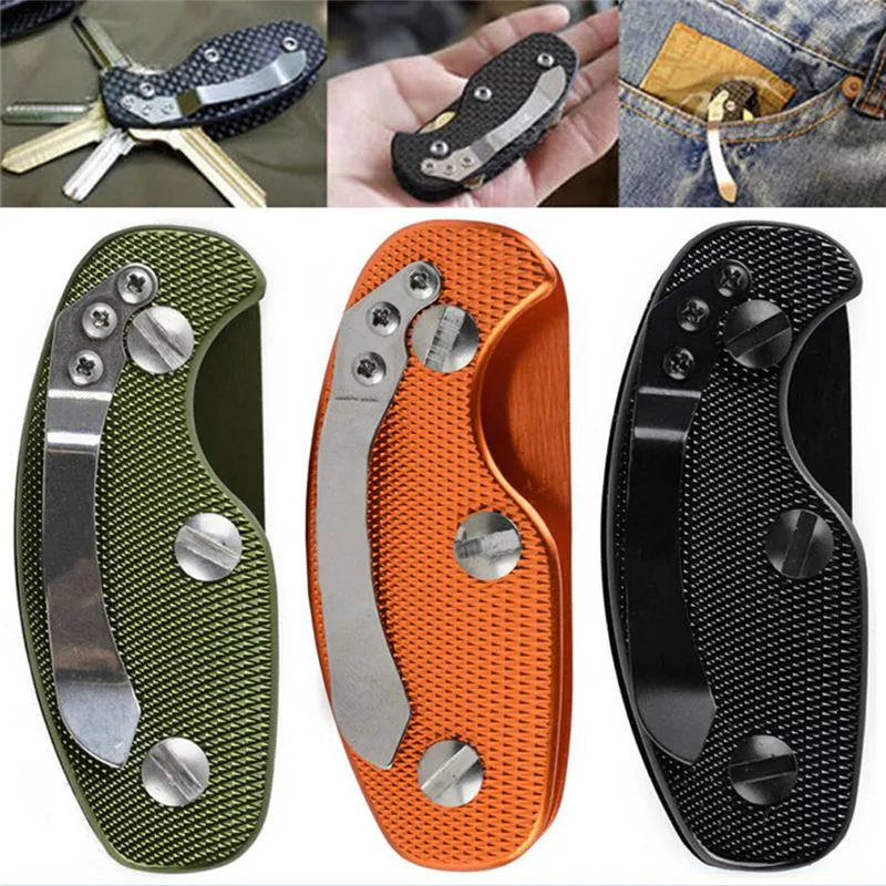 Aluminium Smart Key Holder Clip Keys Folder Keyring Housing EDC Pocket Tools Alloy Keys Organizer Camping Survival Gear Kit
Aluminium Smart Key Holder Clip Keys Folder Keyring Housing EDC Pocket Tools Alloy Keys Organizer Camping Survival Gear Kit