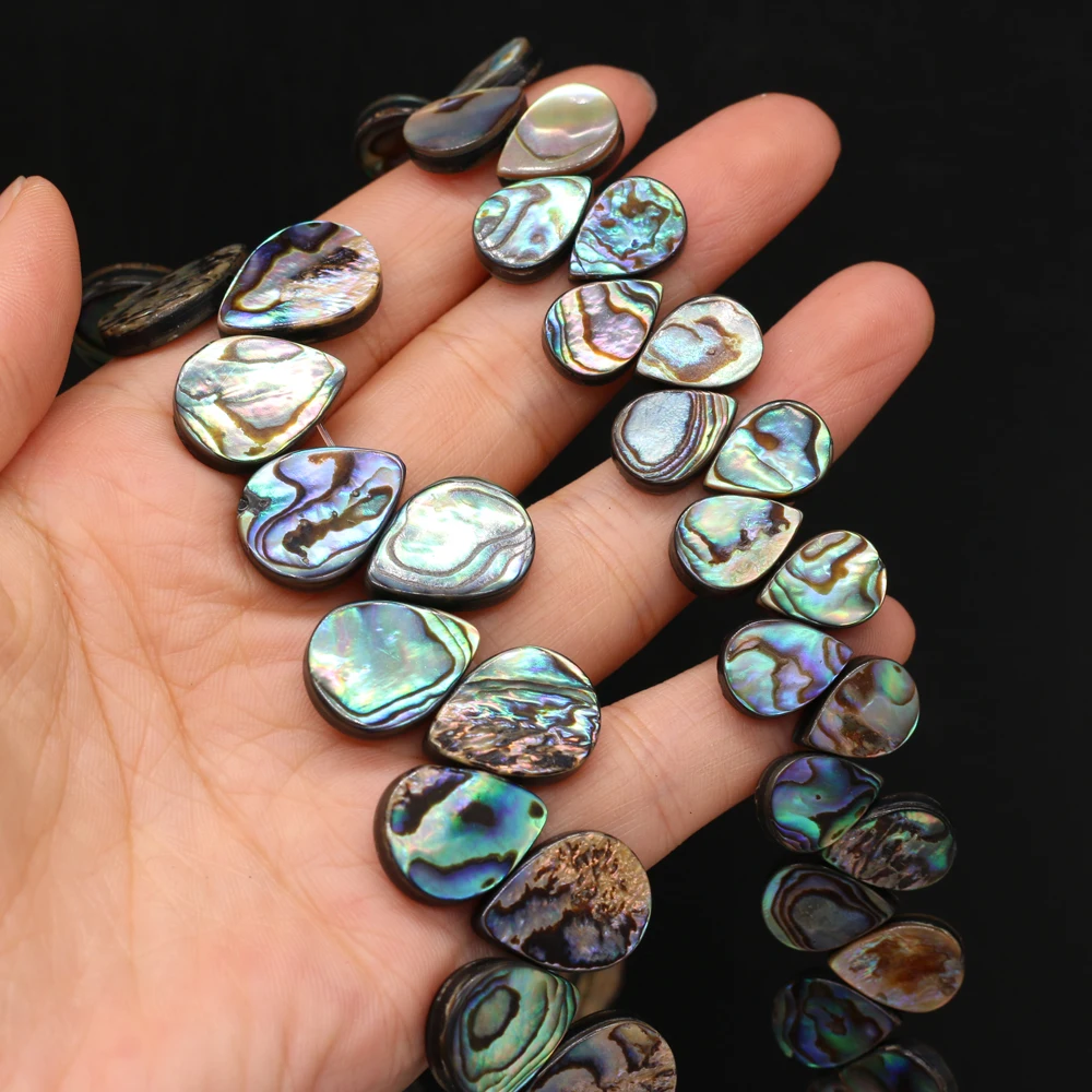 Hot Selling Natural Abalone Shell Drop-shaped Mother of Pearl Shell Exquisite DIY Jewelry Making Elegant Necklace Bracelet 2pcs
Hot Selling Natural Abalone Shell Drop-shaped Mother of Pearl Shell Exquisite DIY Jewelry Making Elegant Necklace Bracelet 2pcs