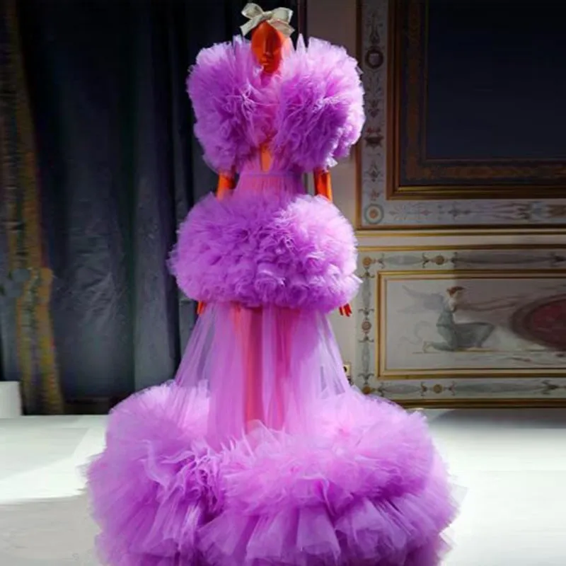 New Design Prom Gowns Sheer Tulle Pageant Dresses vestido de festa robe de soiree Long Pleats Formal Dress Custom Made
New Design Prom Gowns Sheer Tulle Pageant Dresses vestido de festa robe de soiree Long Pleats Formal Dress Custom Made