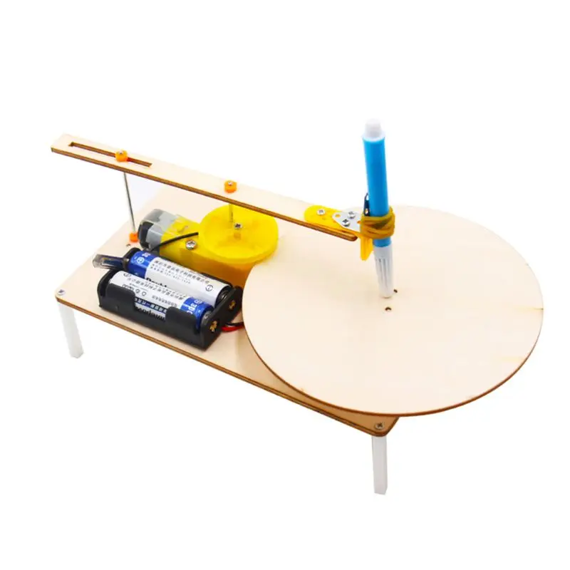 Creative DIY Electric Plotter Drawing Assembled Kits Children Handmade Graffiti Toy Science Apparatus Physics Experiment Set
Creative DIY Electric Plotter Drawing Assembled Kits Children Handmade Graffiti Toy Science Apparatus Physics Experiment Set