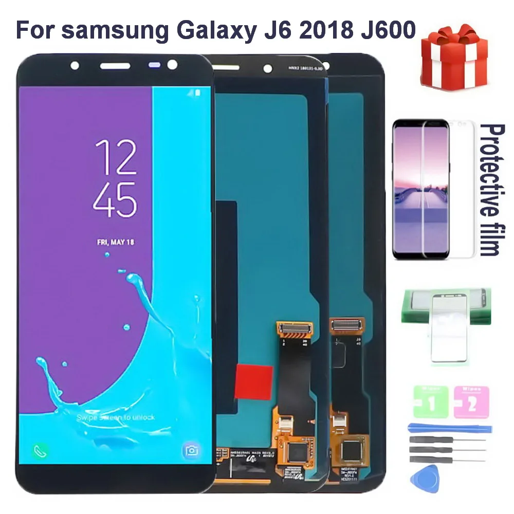 Original Super AMOLED 5.6" LCD For SAMSUNG Galaxy J6 2018 Display J600 J600F J600FN Lcd display Touch Screen Digitizer Assembly
Original Super AMOLED 5.6" LCD For SAMSUNG Galaxy J6 2018 Display J600 J600F J600FN Lcd display Touch Screen Digitizer Assembly