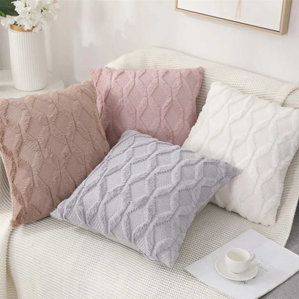 Soft Cotton Pillowcase Diamond Throw Pillow Cushion Cover Case For Home Sofa Living Room Decor 45*45cm
Soft Cotton Pillowcase Diamond Throw Pillow Cushion Cover Case For Home Sofa Living Room Decor 45*45cm