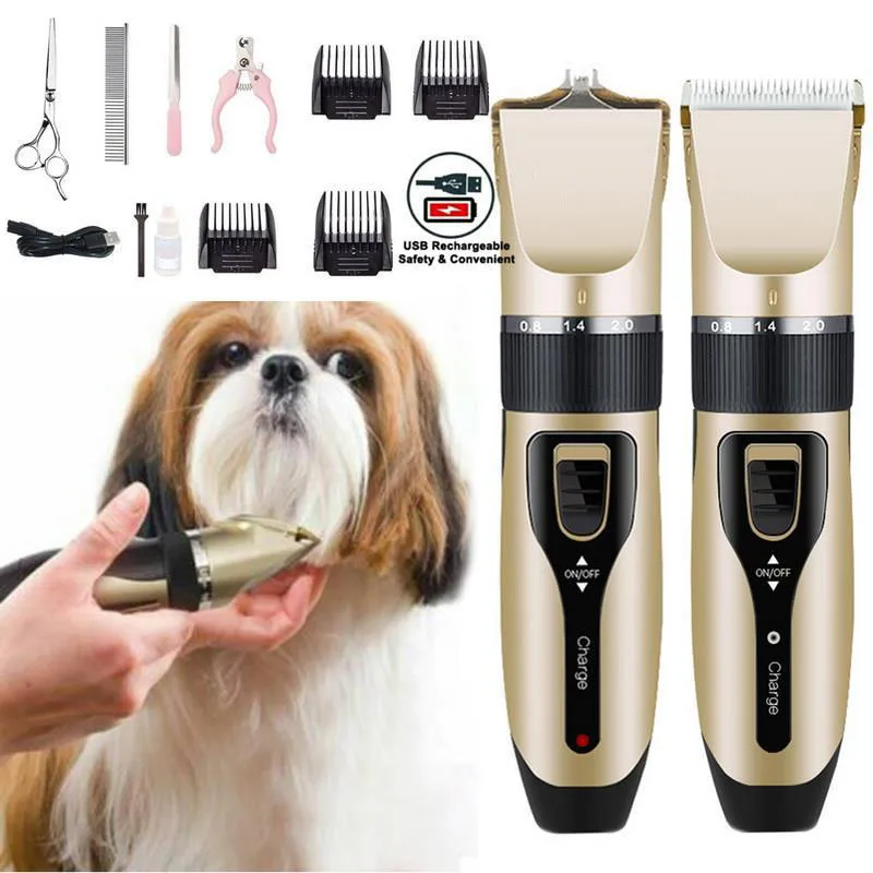 Pet Dog Hair Trimmer Pet Clippers Professional Dog Grooming Tool Rechargeable Low-noise Pets Cat Animal Hair Cutter Machine
Pet Dog Hair Trimmer Pet Clippers Professional Dog Grooming Tool Rechargeable Low-noise Pets Cat Animal Hair Cutter Machine