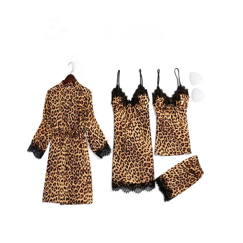 European Style Clothing 20214 Set Sexy Leopard Print Temptation Lace Nightdress Sexy Lingerie Sexy Dress Sexy Lingerie Set XL
European Style Clothing 20214 Set Sexy Leopard Print Temptation Lace Nightdress Sexy Lingerie Sexy Dress Sexy Lingerie Set XL