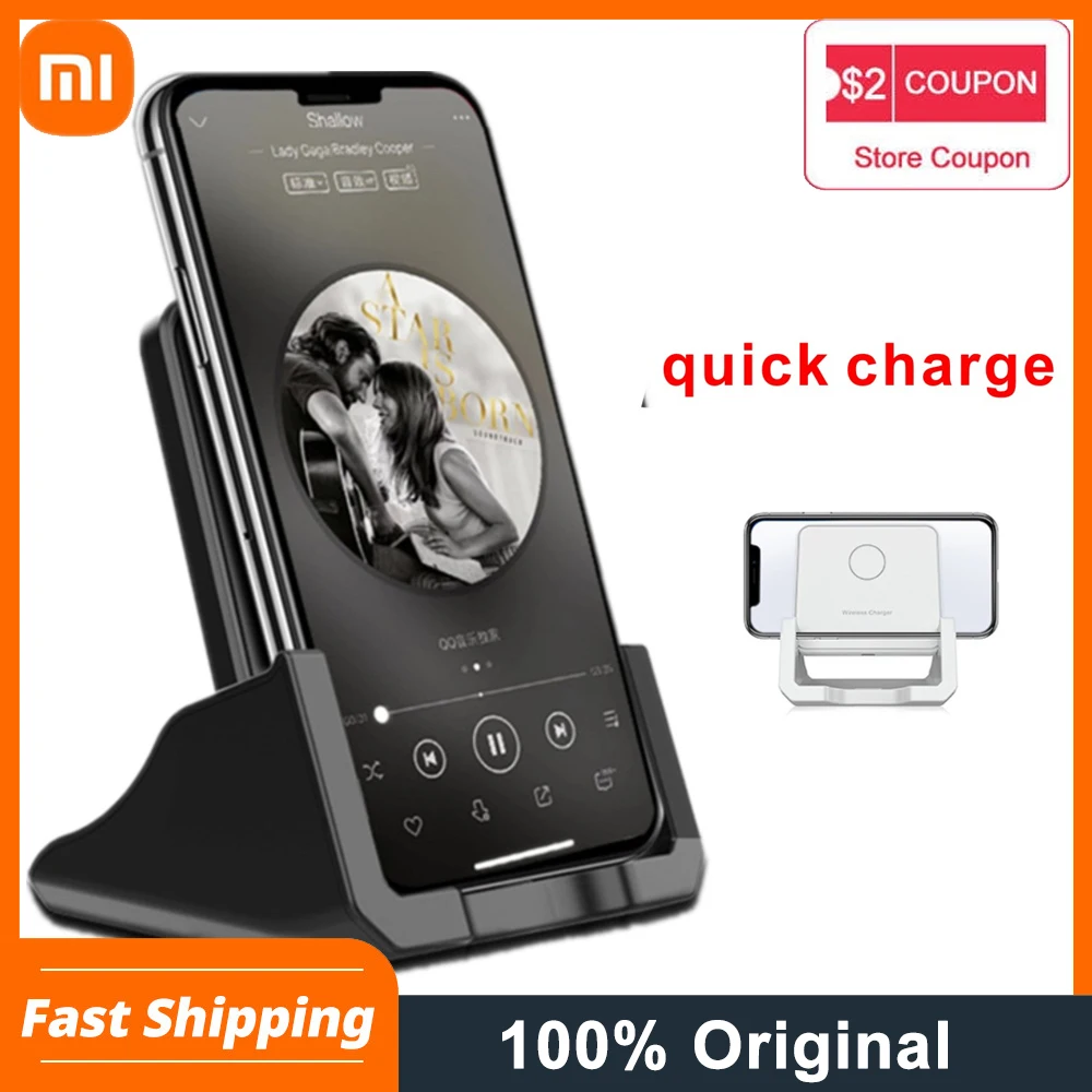 Xiaomi Qi Charging Stand Mobile Phone USB Fast Wireless Charger For Samsung S10 S9 Note10 Redmi 9 10 Iphone 12 11 X XS XR 8 Plus
Xiaomi Qi Charging Stand Mobile Phone USB Fast Wireless Charger For Samsung S10 S9 Note10 Redmi 9 10 Iphone 12 11 X XS XR 8 Plus