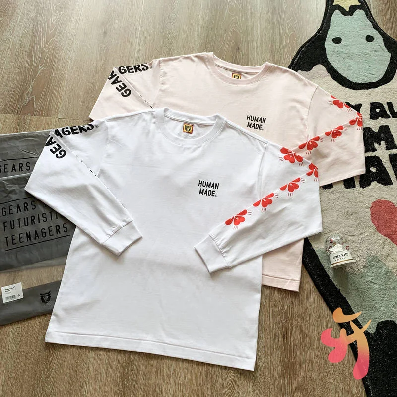 Human Made Men Women Japanese Autumn Winter Arm Sakura Print Round Neck Loose Long Sleeve Tee
Human Made Men Women Japanese Autumn Winter Arm Sakura Print Round Neck Loose Long Sleeve Tee