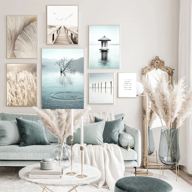 Nordic Wall Print Abstract Art Posters Grass Painting Bridge Lake Landscape Canvas Print Scandinavian Wall Picture Modern Decor 
Nordic Wall Print Abstract Art Posters Grass Painting Bridge Lake Landscape Canvas Print Scandinavian Wall Picture Modern Decor