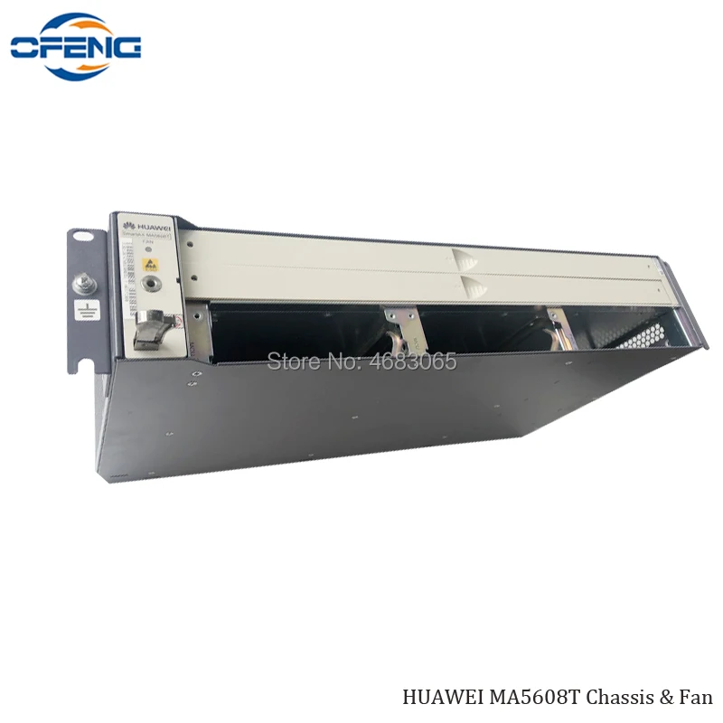 Подержанный терминал Huawei OLT MA5608T, шасси и вентилятор, 95% 
Подержанный терминал Huawei OLT MA5608T, шасси и вентилятор, 95%