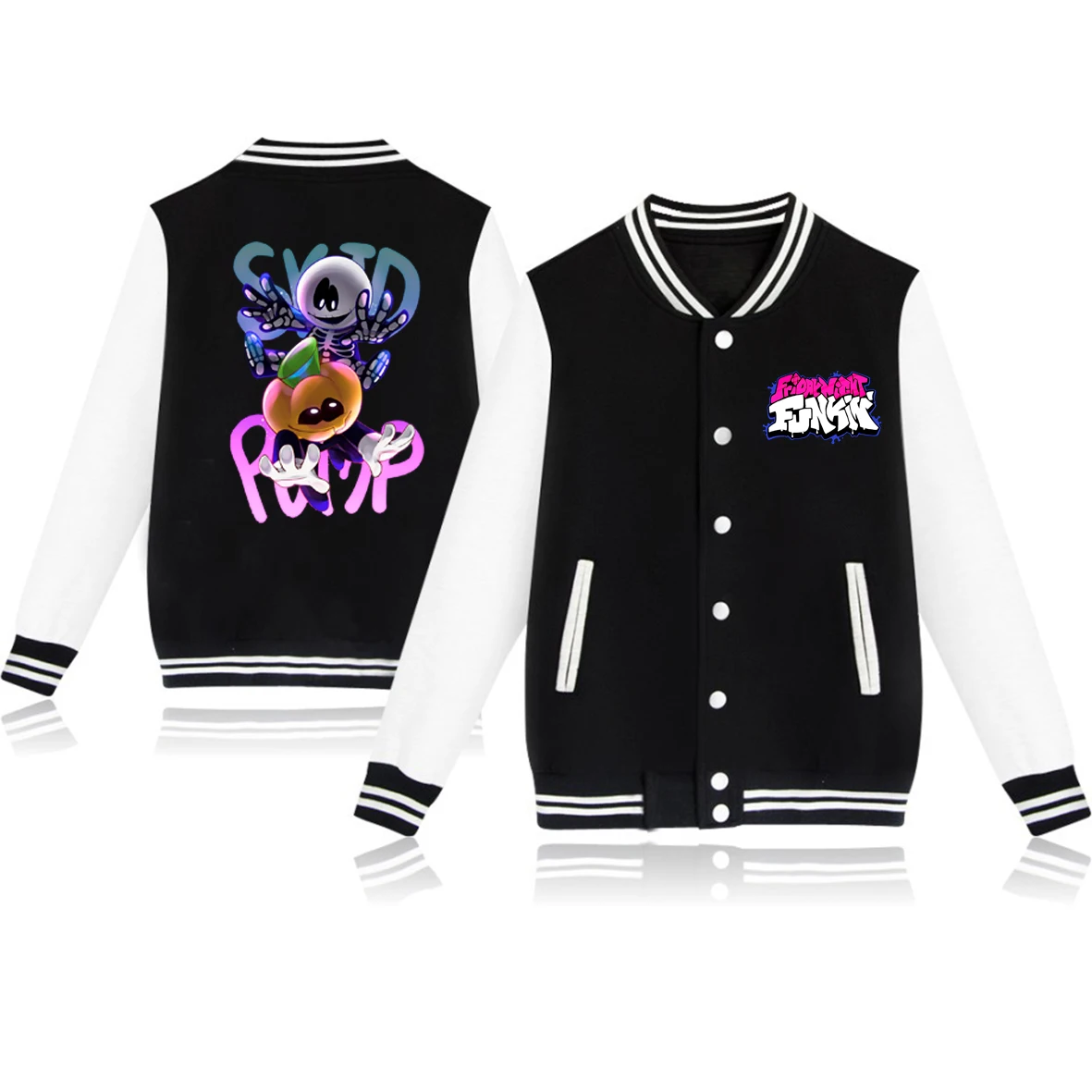 Friday Night Funkin Jackets Harajuku Streetwear Hip-hop Loose Wild Casual Couples Jacket Men's Jacket Baseball Coats Unisex Tops
Friday Night Funkin Jackets Harajuku Streetwear Hip-hop Loose Wild Casual Couples Jacket Men's Jacket Baseball Coats Unisex Tops