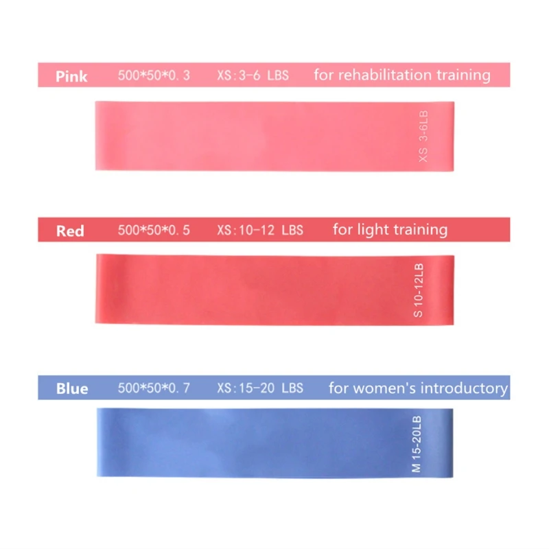 6 Levels Resistance Band Rubber Loop Ankle and Thigh Exercise Bands Gym Training
6 Levels Resistance Band Rubber Loop Ankle and Thigh Exercise Bands Gym Training