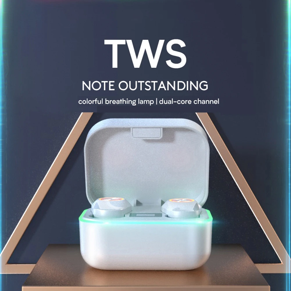 Wireless Stereo Headphones with Mic TWS Bluetooth-compatible Earbuds for Phone Laptop PC Sports Fitness Wireless Headsets Stereo
Wireless Stereo Headphones with Mic TWS Bluetooth-compatible Earbuds for Phone Laptop PC Sports Fitness Wireless Headsets Stereo
