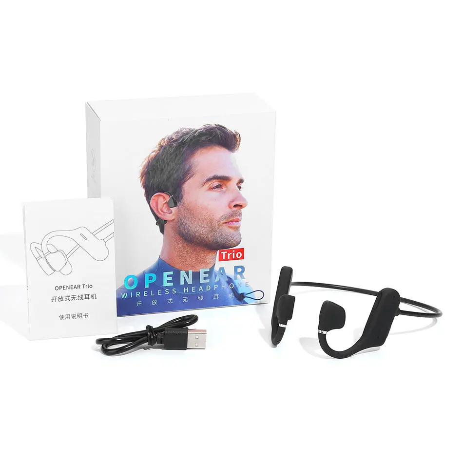 Air Conduction Headphone AS4 Wireless Headset Bluetooth 5.0 Headset IPX5 Waterproof Open Ear Hifi Bass Hands-free Earphones
Air Conduction Headphone AS4 Wireless Headset Bluetooth 5.0 Headset IPX5 Waterproof Open Ear Hifi Bass Hands-free Earphones