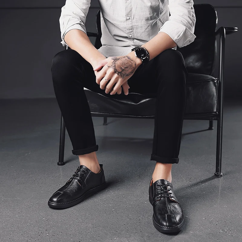 Sapato Masculino Casual Shoes Casual Men Zapatos Casuales Men's Leather Informales De Hombre Mens Hot Sale Shoe Man
Sapato Masculino Casual Shoes Casual Men Zapatos Casuales Men's Leather Informales De Hombre Mens Hot Sale Shoe Man