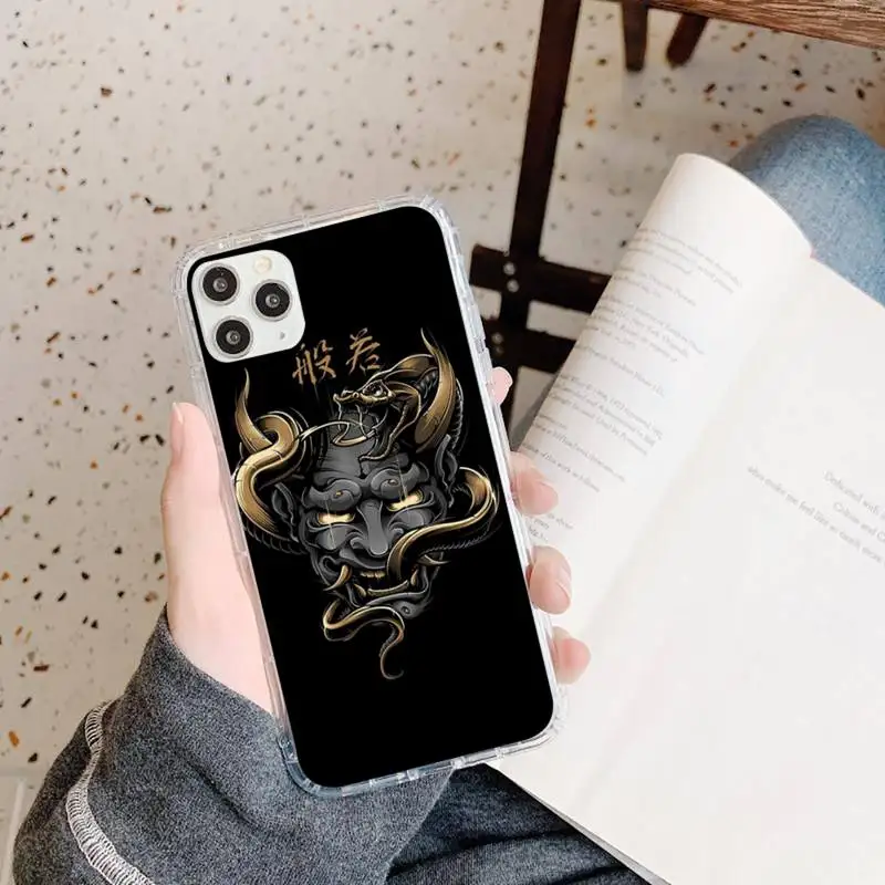 Japanese samurai oni mask Phone Case Transparent soft For iphone 5 5s 5c se 6 6s 7 8 11 12 plus mini x xs xr pro max
Japanese samurai oni mask Phone Case Transparent soft For iphone 5 5s 5c se 6 6s 7 8 11 12 plus mini x xs xr pro max