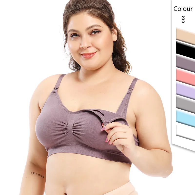 2021 Large Size Breastfeeding Pregnant Women Underwear Nursing Bra Without Steel Ring Adjustable Front Button Four-breasted Bra
2021 Large Size Breastfeeding Pregnant Women Underwear Nursing Bra Without Steel Ring Adjustable Front Button Four-breasted Bra
