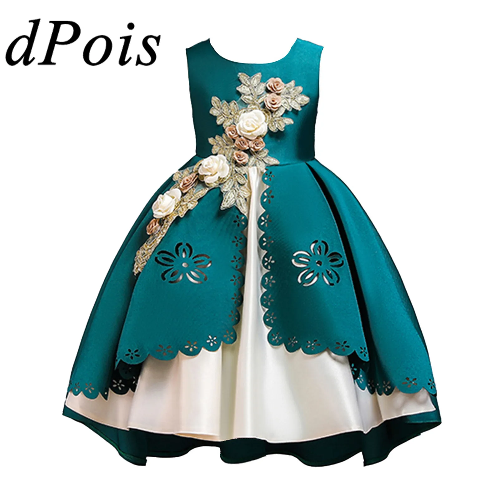 Elegant Princess Girls Dress Opening Ceremony Costume Birthday Party Dress Kids Dresses for Girls Embroidery Flower Girl Clothes
Elegant Princess Girls Dress Opening Ceremony Costume Birthday Party Dress Kids Dresses for Girls Embroidery Flower Girl Clothes