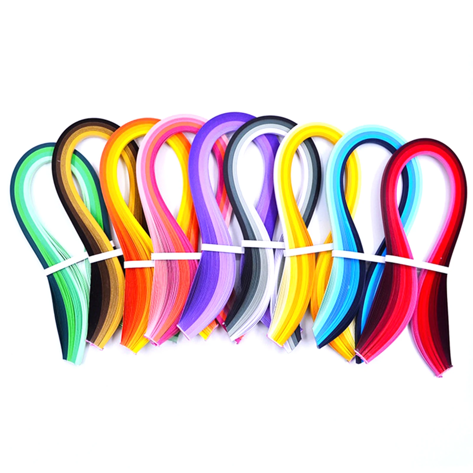 NEW high quality 9 sets gradient color assort 3MM Quilling Paper Strips (39cm length) for DIY card making
NEW high quality 9 sets gradient color assort 3MM Quilling Paper Strips (39cm length) for DIY card making
