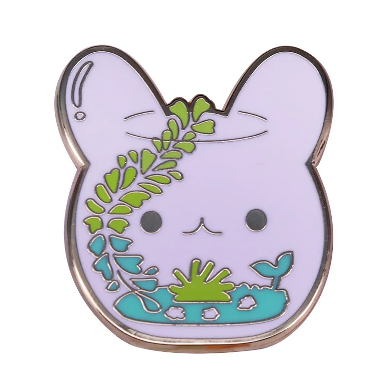 Cute Bunny Flower Pot Hard Enamel Pins Japanese Anime Rabbit Brooch Fashion Plant Gardening Badge Backpack Decor Jewelry Gifts
Cute Bunny Flower Pot Hard Enamel Pins Japanese Anime Rabbit Brooch Fashion Plant Gardening Badge Backpack Decor Jewelry Gifts