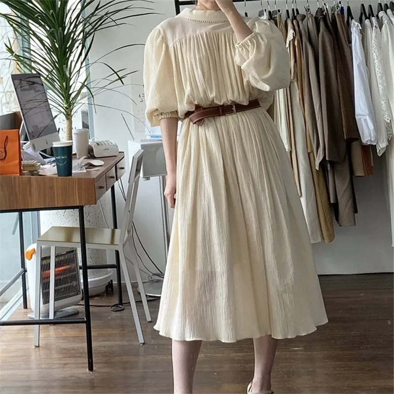 Модель 2021 года, дизайн с круглым вырезом, Двусторонняя одежда, повседневное женское платье
Модель 2021 года, дизайн с круглым вырезом, Двусторонняя одежда, повседневное женское платье