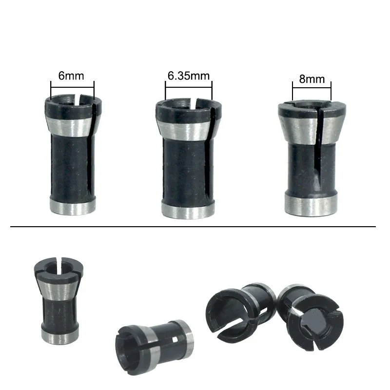 3pcs 6/ 6.35/ 8mm Router Bit Collet Chuck Shank Extension Rod Trim Molding Machine For Engraving Carving Electric Milling Cutter
3pcs 6/ 6.35/ 8mm Router Bit Collet Chuck Shank Extension Rod Trim Molding Machine For Engraving Carving Electric Milling Cutter