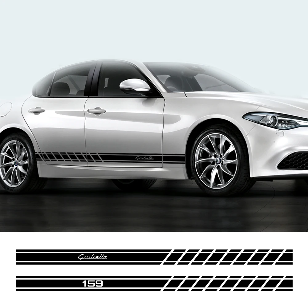 2 шт., автомобильные наклейки для Alfa Romeo 159 147 Giulietta Stelvio 4C MITO 156 Giulia Sportiva
2 шт., автомобильные наклейки для Alfa Romeo 159 147 Giulietta Stelvio 4C MITO 156 Giulia Sportiva