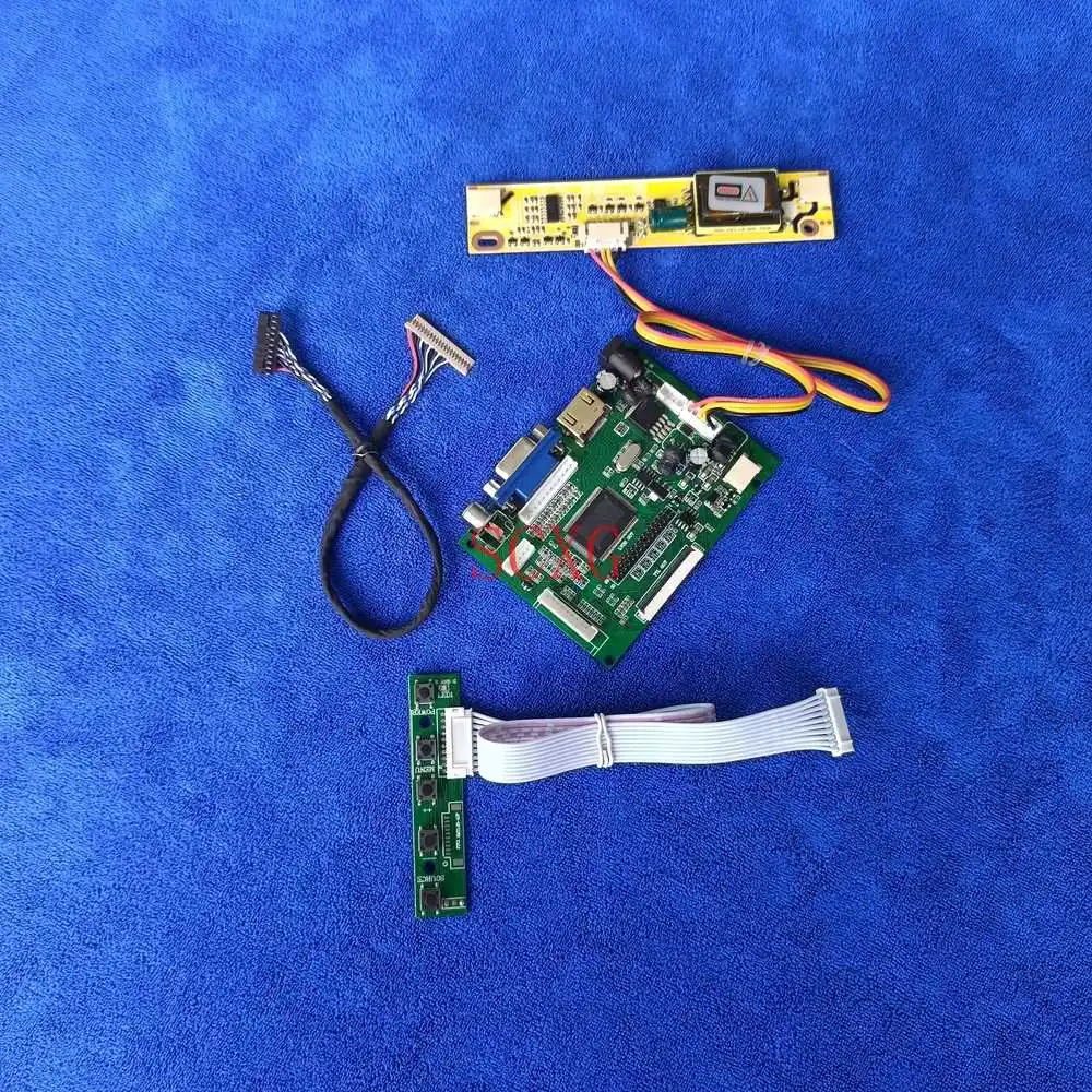1024*768 For LM150X06/LM150X07/LM150X08 2CCFL LVDS 20-Pin LCD Display Controller Driver Board HDMI-compatible VGA 2AV DIY Kit
1024*768 For LM150X06/LM150X07/LM150X08 2CCFL LVDS 20-Pin LCD Display Controller Driver Board HDMI-compatible VGA 2AV DIY Kit