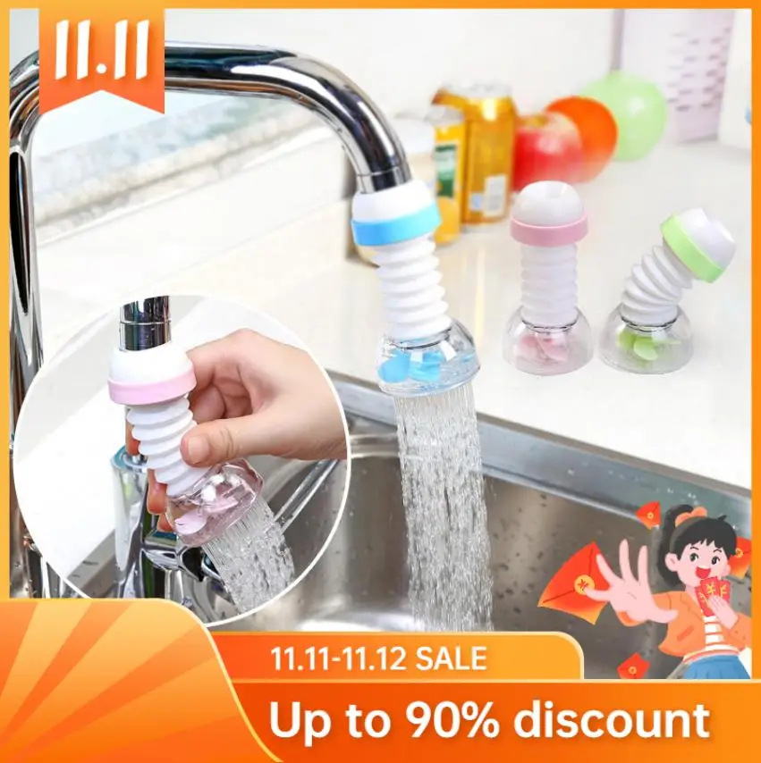 360 Rotatabl Nozzle Kitchen Faucet Spouts Splash-proof Faucet Head Bendable Water Saving Water Purifier With Filter Stone
360 Rotatabl Nozzle Kitchen Faucet Spouts Splash-proof Faucet Head Bendable Water Saving Water Purifier With Filter Stone