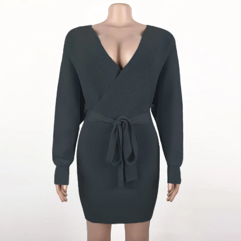 2020 European and American Fall/winter Plus Size Women's Lace Open Back Knitted Dress Winter Clothes Women 2020 Long Sweater
2020 European and American Fall/winter Plus Size Women's Lace Open Back Knitted Dress Winter Clothes Women 2020 Long Sweater