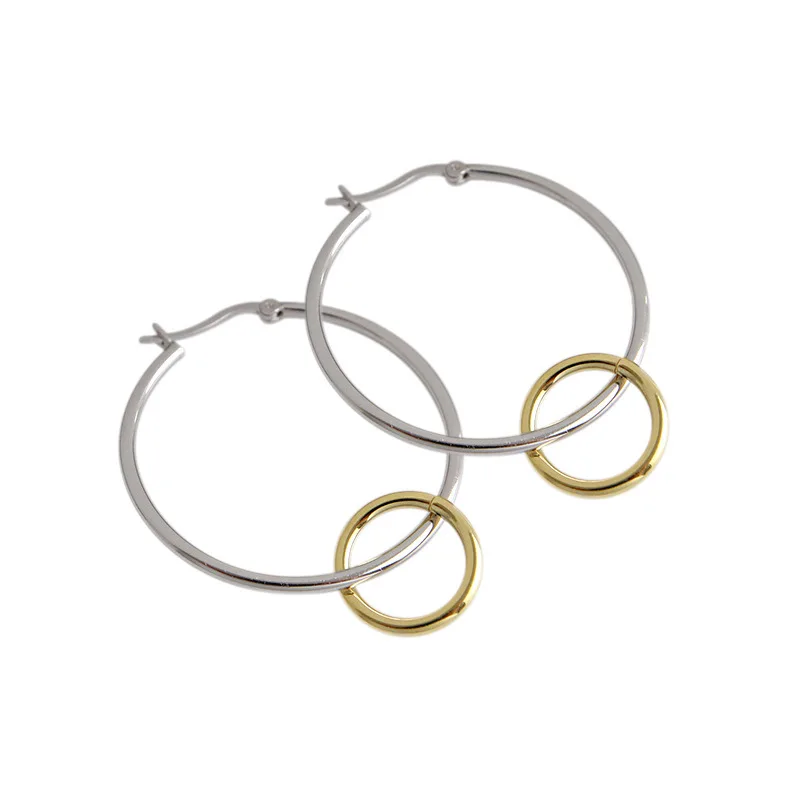 Korean Real pure 925 sterling Silver hoop Earrings for women Simple geometric Round Circle big Female Fashion Jewelry Gift
Korean Real pure 925 sterling Silver hoop Earrings for women Simple geometric Round Circle big Female Fashion Jewelry Gift