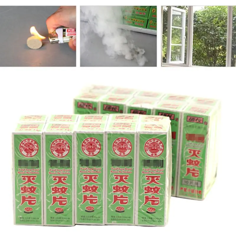 652F 10pcs Repellent Environmentally Pest Excrement Smoked Film Killer Moke Insect Repellent Coil
652F 10pcs Repellent Environmentally Pest Excrement Smoked Film Killer Moke Insect Repellent Coil
