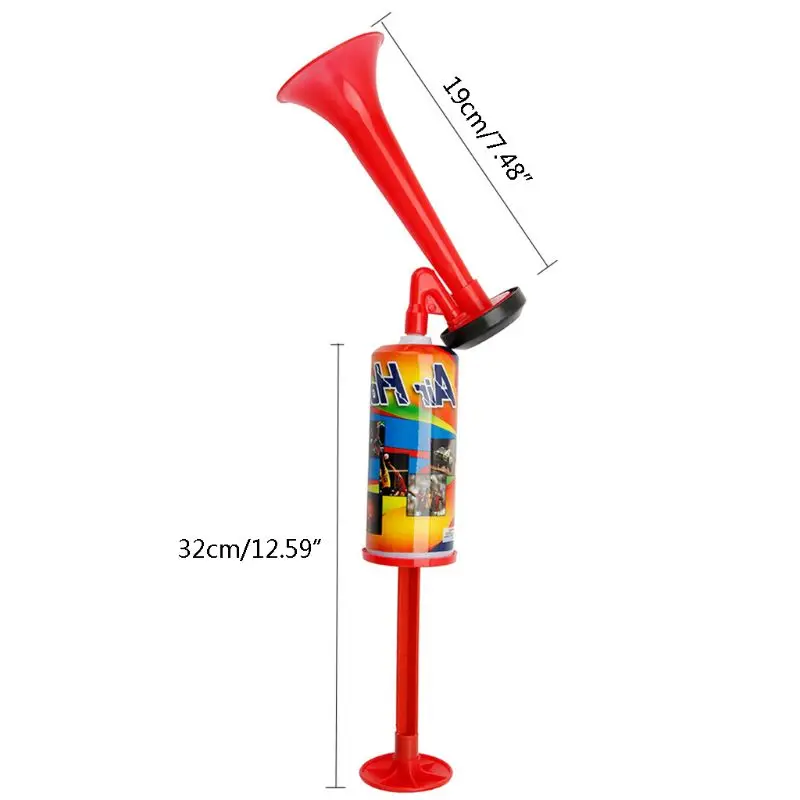 Hand Push Air Blower Cheerleading Horn Sport Meeting Cheer Club Trumpet Kids Toy PXPF
Hand Push Air Blower Cheerleading Horn Sport Meeting Cheer Club Trumpet Kids Toy PXPF
