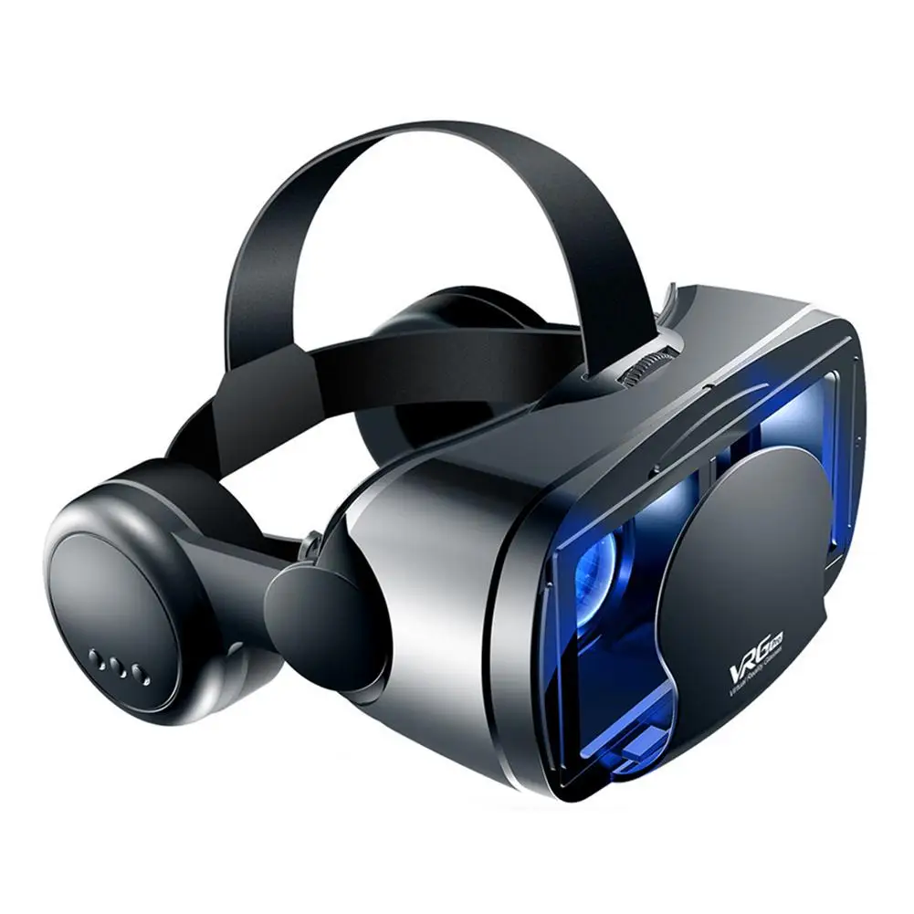 VR Glasses 3D Cinema VR Glasses Audio-visual Version Of Big Headset Integrated Mobile Phone Dedicated For IOS Android Universal
VR Glasses 3D Cinema VR Glasses Audio-visual Version Of Big Headset Integrated Mobile Phone Dedicated For IOS Android Universal