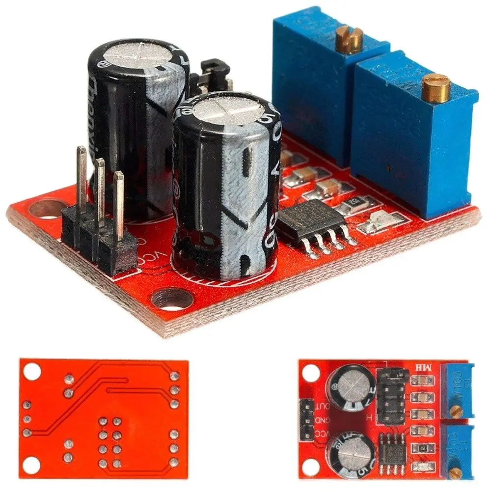 1PC Motor Driver NE555 Pulse Generator Frequency Duty Cycle Adjustable Module Square Rectangular Wave Stepping
1PC Motor Driver NE555 Pulse Generator Frequency Duty Cycle Adjustable Module Square Rectangular Wave Stepping